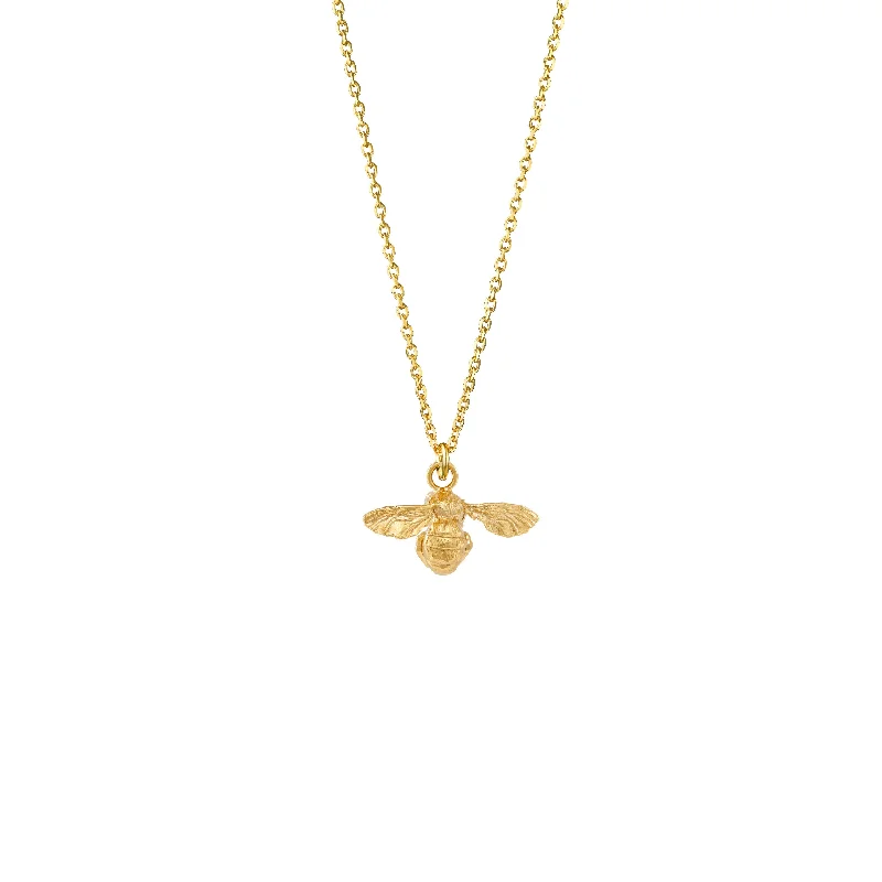 Gold Little Bee Pendant