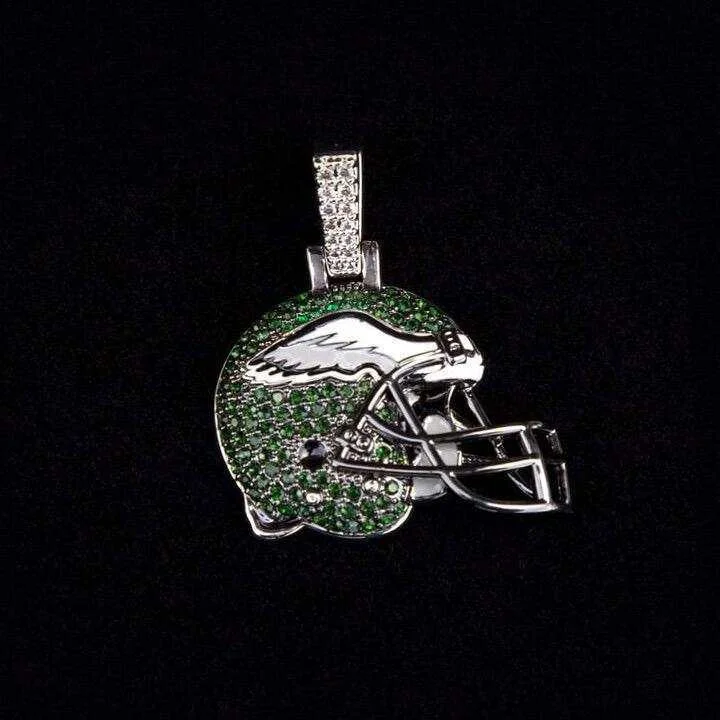 Philadelphia Eagles Official NFL Helmet Pendant