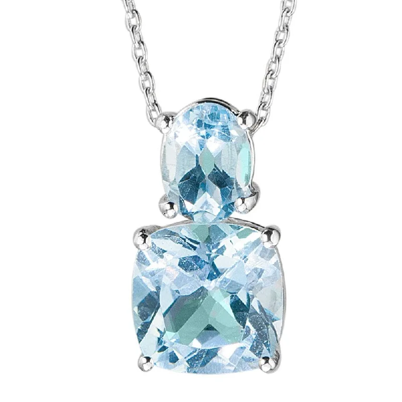 Sky Topaz Pendant