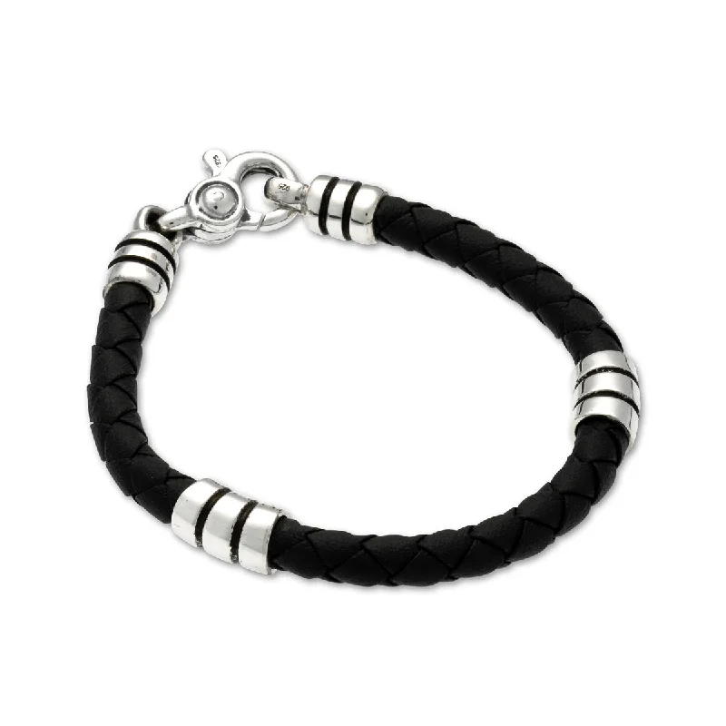 Elegant Jewelry At Unbeatable Prices – Shop Today Stratus Bracelet with Leather