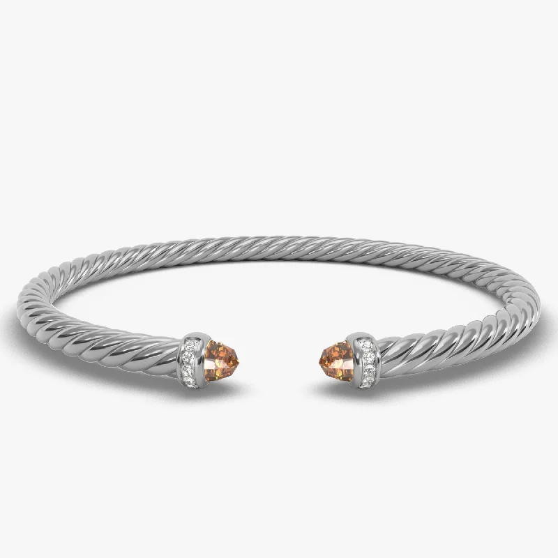 Seasonal Jewelry Deals – Elevate Your Style 4MM MODERN CABLE FLEX BRACELET CI DI SIL