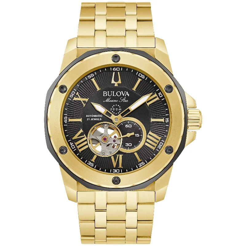 Luxury Jewelry Clearance – Shop Premium Styles Now Bulova Marine Star Collection 98A273