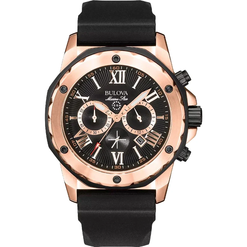 The Ultimate Jewelry Sale – Shop Premium Styles Bulova Marine Star Collection 98B104