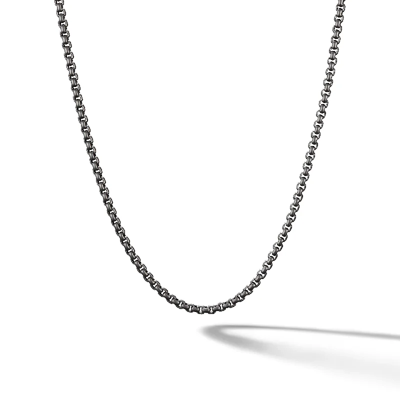 Sparkle In Style With Our Best Jewelry Deals Box Chain Necklace in Stainless Steel\, 2.7mm