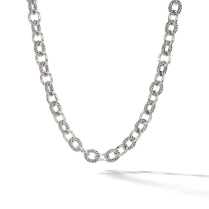 Shine Without Limits – Jewelry Sale Happening Now Oval Link Chain Necklace in Sterling Silver\, 10mm