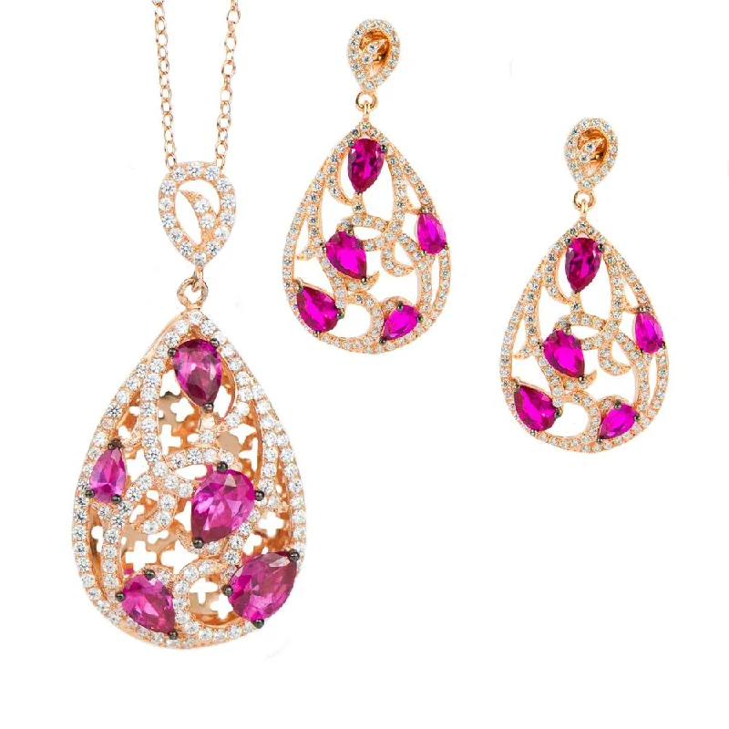 Celebrate With Sparkle – Jewelry Sale Now Live Cherry Pear Collection Set