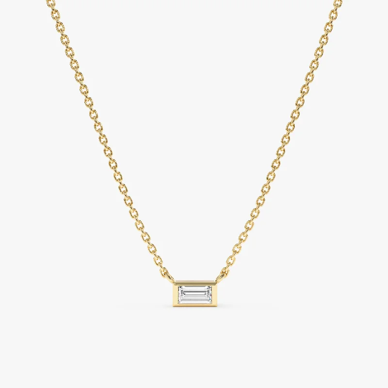 Dainty Diamond Necklace, Gianna