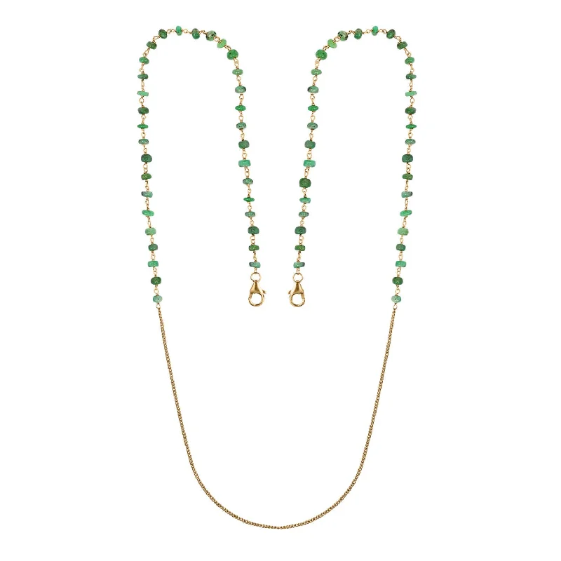 The Ultimate Jewelry Sale – Exclusive Styles At Great Prices Emerald Mask Chain