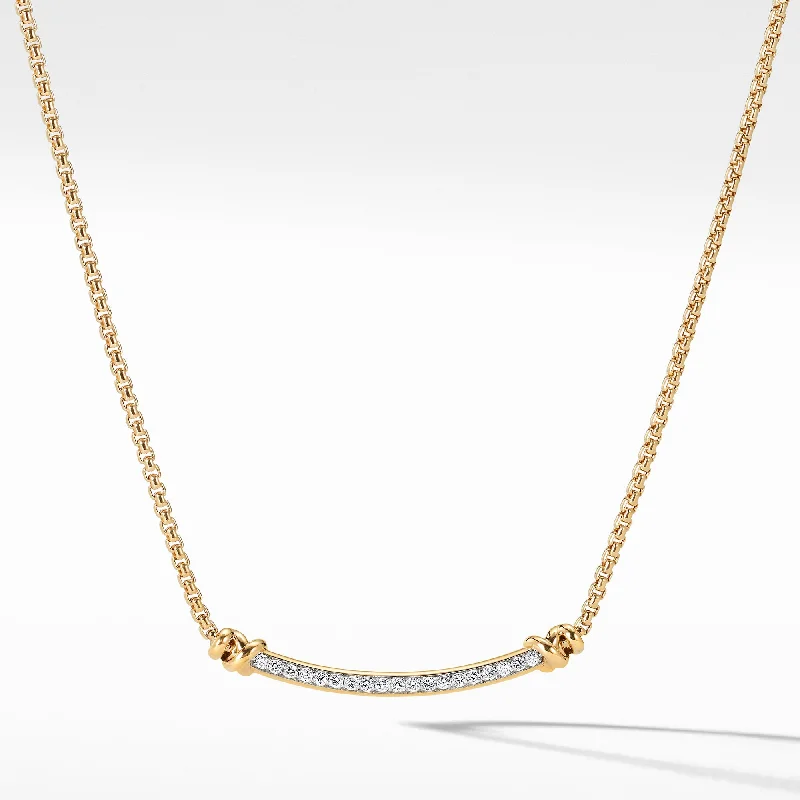 The Biggest Jewelry Sale Of The Year Is Here Petite Helena Wrap Station Necklace in 18K Yellow Gold with Diamonds\, 29mm