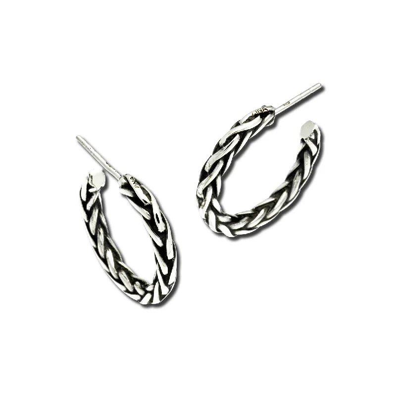 Timeless Jewelry Styles At Wallet-Friendly Prices Small Woven Hoop Earring