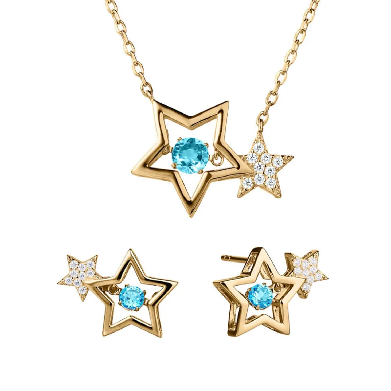 Sparkle For Less – Shop Jewelry Deals Now Starlight Topaz Gold Collection