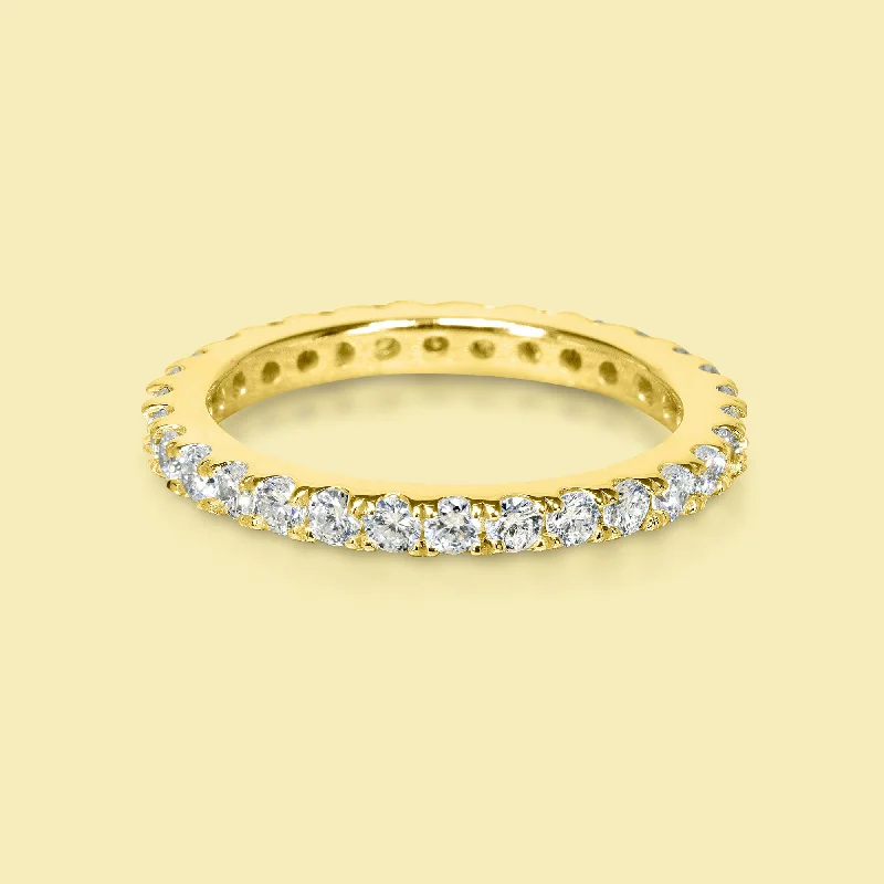 The Ella, Split-Prong Eternity Band