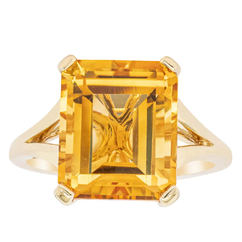 Accessorize For Less – Luxury Jewelry At Affordable Prices 14ct Yellow Gold Citrine Juliet Ring