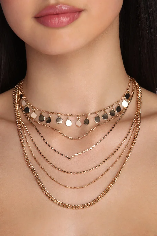 Layer On The Glam Necklace